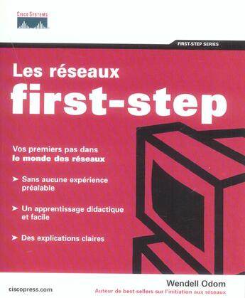 Couverture du livre « Les Reseaux First-Step » de Wendell Odom aux éditions Campuspress
