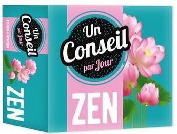 Couverture du livre « Un conseil par jour zen (édition 2020) » de  aux éditions Hugo Image