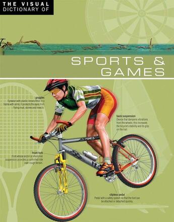 Couverture du livre « The Visual Dictionary of Sports & Games » de Jean-Claude Corbeil et Ariane Archambault aux éditions Quebec Amerique