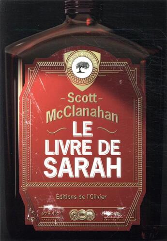 Couverture du livre « Le livre de Sarah » de Scott Mcclanahan aux éditions Editions De L'olivier