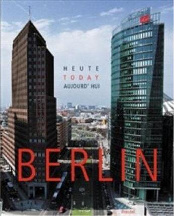 Couverture du livre « Berlin today trilingue » de Christiane Kruse aux éditions Prestel