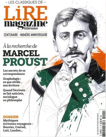 Couverture du livre « Lire, le magazine littéraire : les classiques t.11 : à la recherche de Marcel Proust » de Le Magazine Litteraire Lire aux éditions Lire Magazine