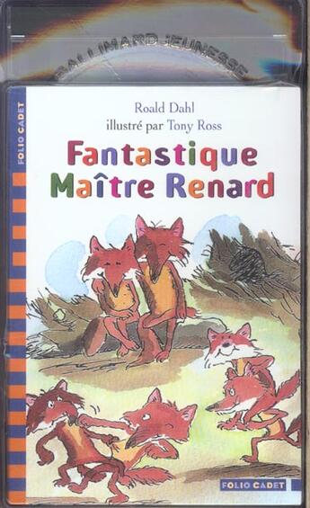 Couverture du livre « Fantastique maitre renard » de Dahl/Ross aux éditions Gallimard-jeunesse