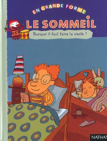 Couverture du livre « Sommeil » de  aux éditions Nathan