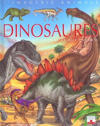 Couverture du livre « Les dinosaures (édition 2002) » de Emilie Beaumont aux éditions Fleurus