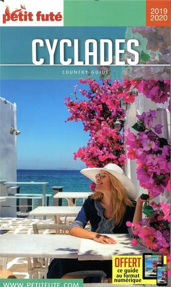 Couverture du livre « GUIDE PETIT FUTE ; COUNTRY GUIDE ; Cyclades » de  aux éditions Le Petit Fute