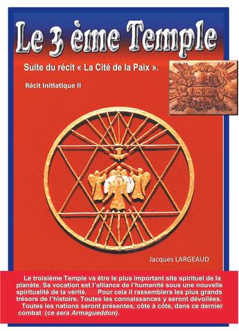 Couverture du livre « Le troisième temple ; suite du récit 