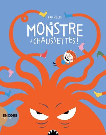 Couverture du livre « Un monstre à chaussettes ! » de Eric Veille aux éditions Actes Sud Jeunesse