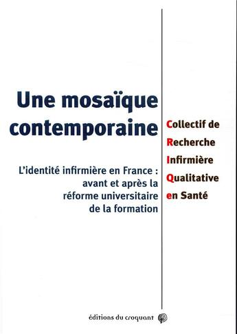 Couverture du livre « Une mosaïque contemporaine » de  aux éditions Croquant