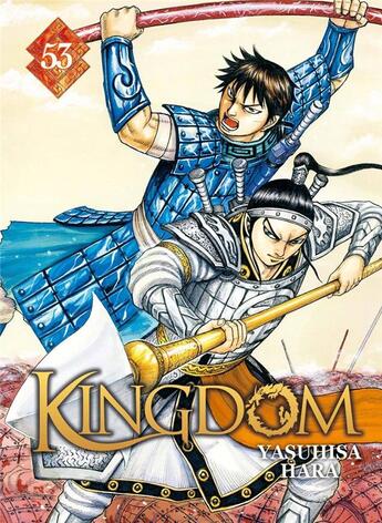 Couverture du livre « Kingdom t.53 » de Yasuhisa Hara aux éditions Meian