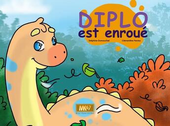 Couverture du livre « Diplo est enroue » de Delphine Dumouchel aux éditions Mk67