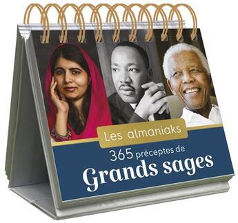 Couverture du livre « 365 préceptes de grands sages (édition 2022) » de  aux éditions Editions 365