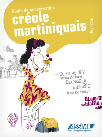 Couverture du livre « Guide de conversation de poche créole martiniquais » de Manuella Antoine aux éditions Assimil