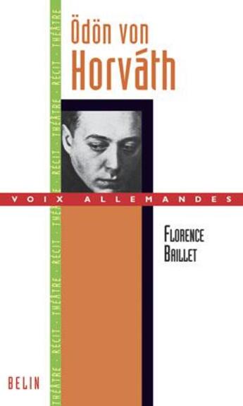 Couverture du livre « Horvath » de Florence Baillet aux éditions Belin