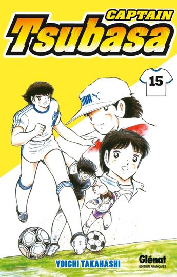 Couverture du livre « Captain Tsubasa Tome 15 » de Yoichi Takahashi aux éditions Glenat