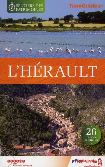 Couverture du livre « L'Hérault ; 34 - PR - SP01 » de  aux éditions Ffrp