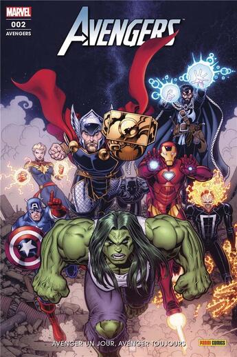 Couverture du livre « Avengers fresh start n.2 ; Avengers un jour, Avengers toujours » de Avengers Fresh Start aux éditions Panini Comics Fascicules