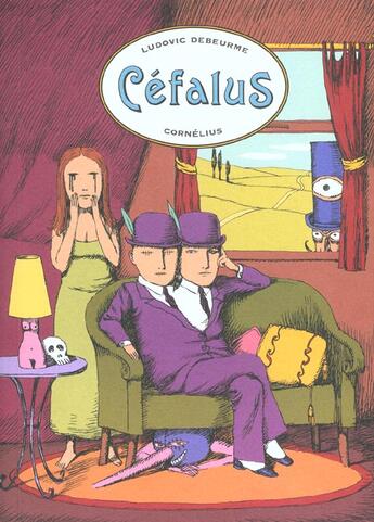 Couverture du livre « Cefalus » de Ludovic Debeurme aux éditions Cornelius