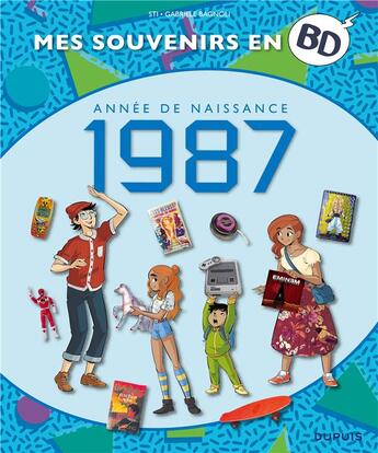 Couverture du livre « Mes souvenirs en BD Tome 48 : 1987 » de Sti et Gabriele Bagnoli aux éditions Dupuis