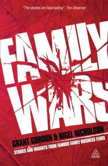 Couverture du livre « Family Wars » de Nicholson Nigel aux éditions Kogan Page Digital