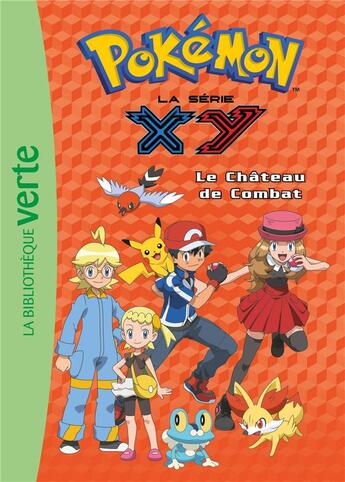 Couverture du livre « Pokémon t.16 ; le château de combat » de  aux éditions Hachette Jeunesse