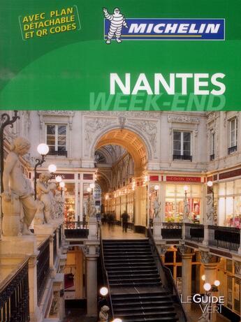 Couverture du livre « Le guide vert ; Nantes » de Collectif Michelin aux éditions Michelin