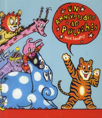 Couverture du livre « Un anniversaire de peluches » de Alex Sanders aux éditions Ecole Des Loisirs