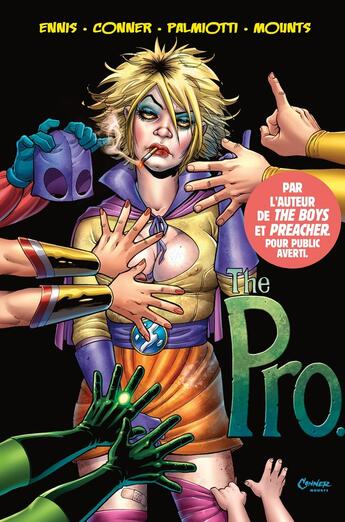 Couverture du livre « The pro » de Garth Ennis et Amanda Conner aux éditions Akileos