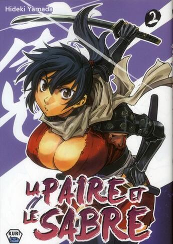 Couverture du livre « La paire et le sabre Tome 2 » de Hideki Yamada aux éditions Ankama