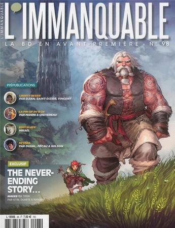 Couverture du livre « L'immanquable n.98 » de L'Immanquable aux éditions Dbd