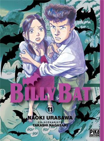 Couverture du livre « Billy Bat Tome 11 » de Naoki Urasawa et Takashi Nagasaki aux éditions Pika