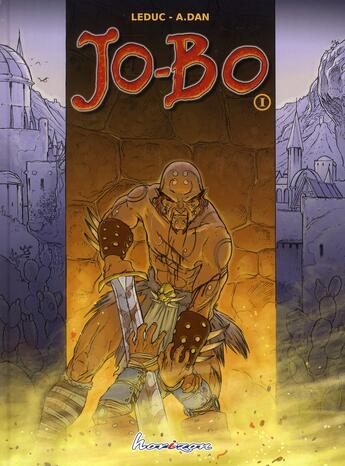 Couverture du livre « Jo-Bo t.1 ; le cratère de Rongo » de A Dan et Leduc aux éditions P & T Production - Joker