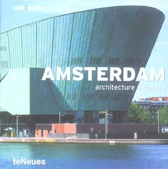 Couverture du livre « And guide amsterdam architecture & design » de Marreiros Sabina aux éditions Teneues - Livre