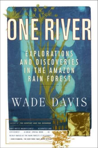 Couverture du livre « One River » de Wade Davis aux éditions Simon & Schuster