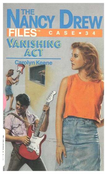 Couverture du livre « The Vanishing Act » de Carolyn Keene aux éditions Simon Pulse