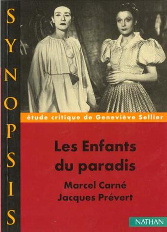 Couverture du livre « Les Enfants Du Paradis (Ne) » de Marie Sellier aux éditions Nathan