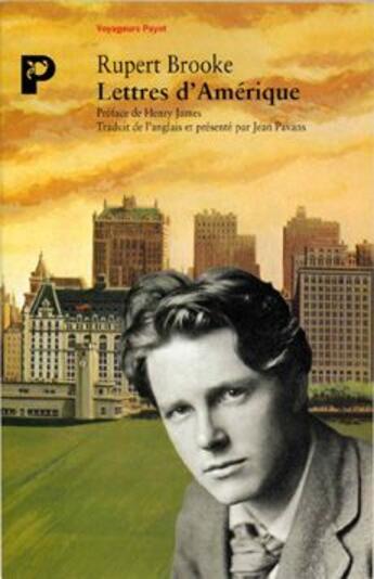 Couverture du livre « Lettres d'Amérique » de Rupert Brooke aux éditions Payot