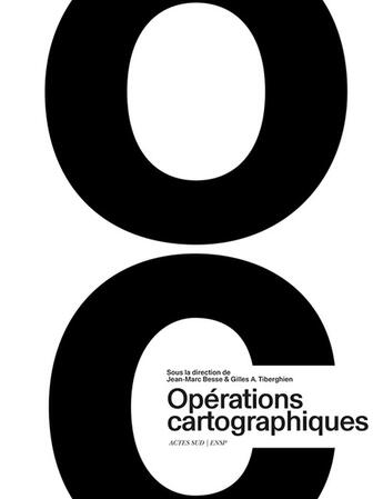 Couverture du livre « Opérations cartographiques » de  aux éditions Actes Sud