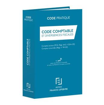 Couverture du livre « Code comptable 2016 » de  aux éditions Lefebvre