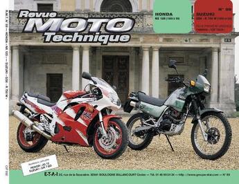 Couverture du livre « Arret rmt 89.2 honda nx 125(89/93)/suzuki gsx-r750) » de Etai aux éditions Etai