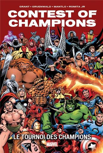 Couverture du livre « Contest of champions ; le tournoi des champions » de Collectif et John Romita Jr aux éditions Panini