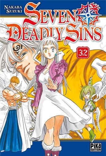 Couverture du livre « Seven Deadly Sins Tome 32 » de Nakaba Suzuki aux éditions Pika