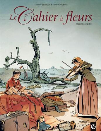 Couverture du livre « Le cahier à fleurs : Intégrale Tomes 1 et 2 » de Laurent Galandon et Viviane Nicaise aux éditions Bamboo