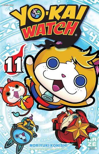 Couverture du livre « Yo-Kai Watch Tome 11 » de Noriyuki Konishi aux éditions Crunchyroll