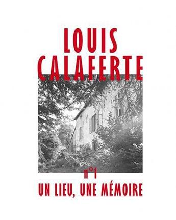 Couverture du livre « Cahiers calaferte n 1 » de  aux éditions Tarabuste