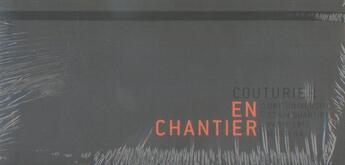 Couverture du livre « En chantier, une universite et un quartier » de Georges Rousse et Couturier aux éditions Textuel