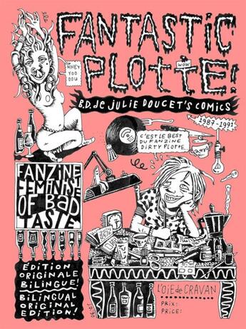 Couverture du livre « Fantastic plotte » de Julie Doucet aux éditions L'oie De Cravan