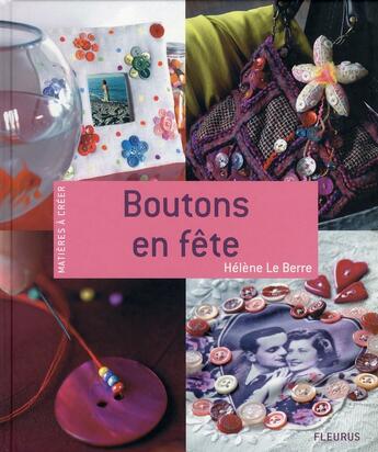 Couverture du livre « Boutons en fête » de Helene Le Berre aux éditions Mango