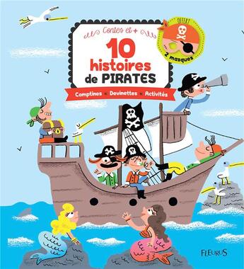 Couverture du livre « 10 histoires de pirates » de  aux éditions Fleurus