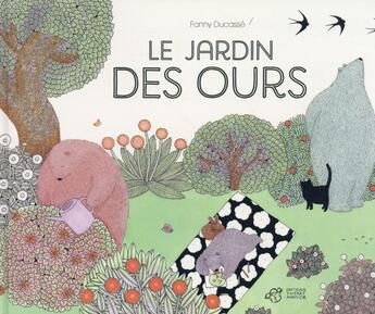 Couverture du livre « Le jardin des ours » de Fanny Ducasse aux éditions Thierry Magnier